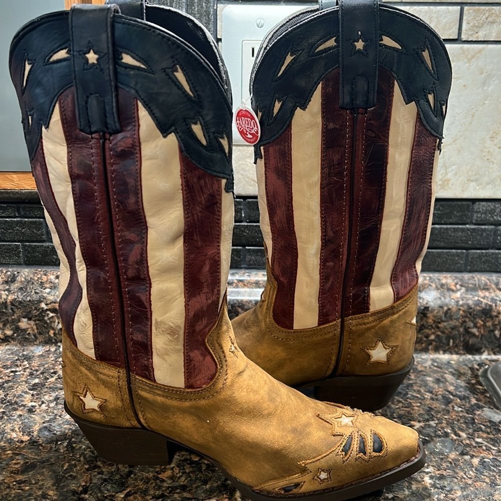 LAREDO WOMENS KEYES FASHION BOOTS STYLE 52165 size 8 - Picture 8 of 16